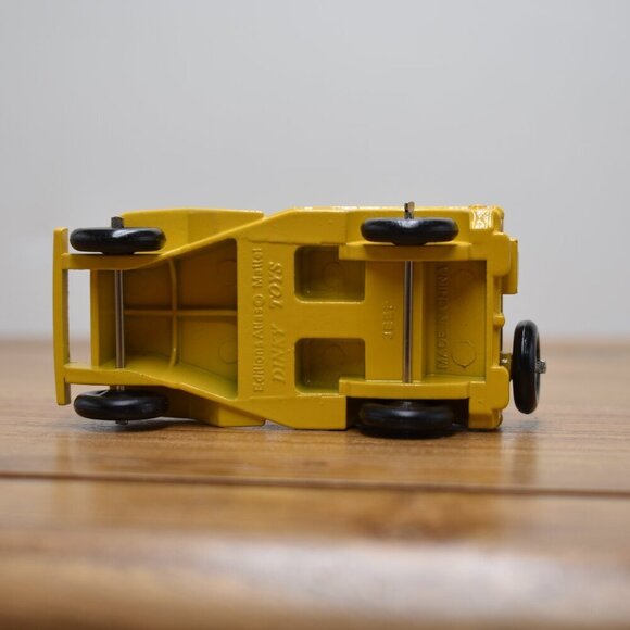 Dinky Toys Yellow Version Civile JEEP Diecast 1/43 Scale 24M Miniatures Mattel - Picture 7 of 7
